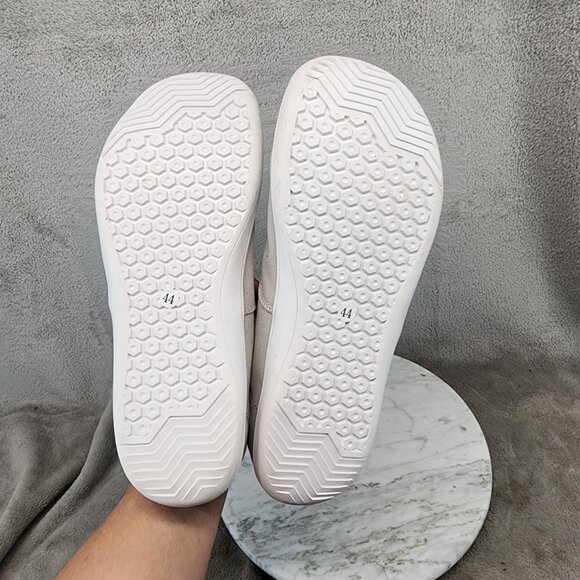 Whitin Shoes Mens Size EU 44 US 11 Wide Gray Anatomical Toe Low-Top Canvas Sneak - Picture 8 of 14